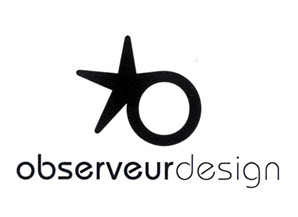 Observeur du design logo
